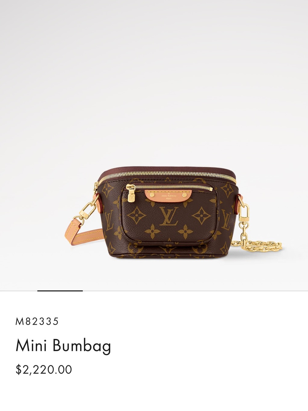 Louis Vuitton Monogram Mini Bumbag - GREAT condition